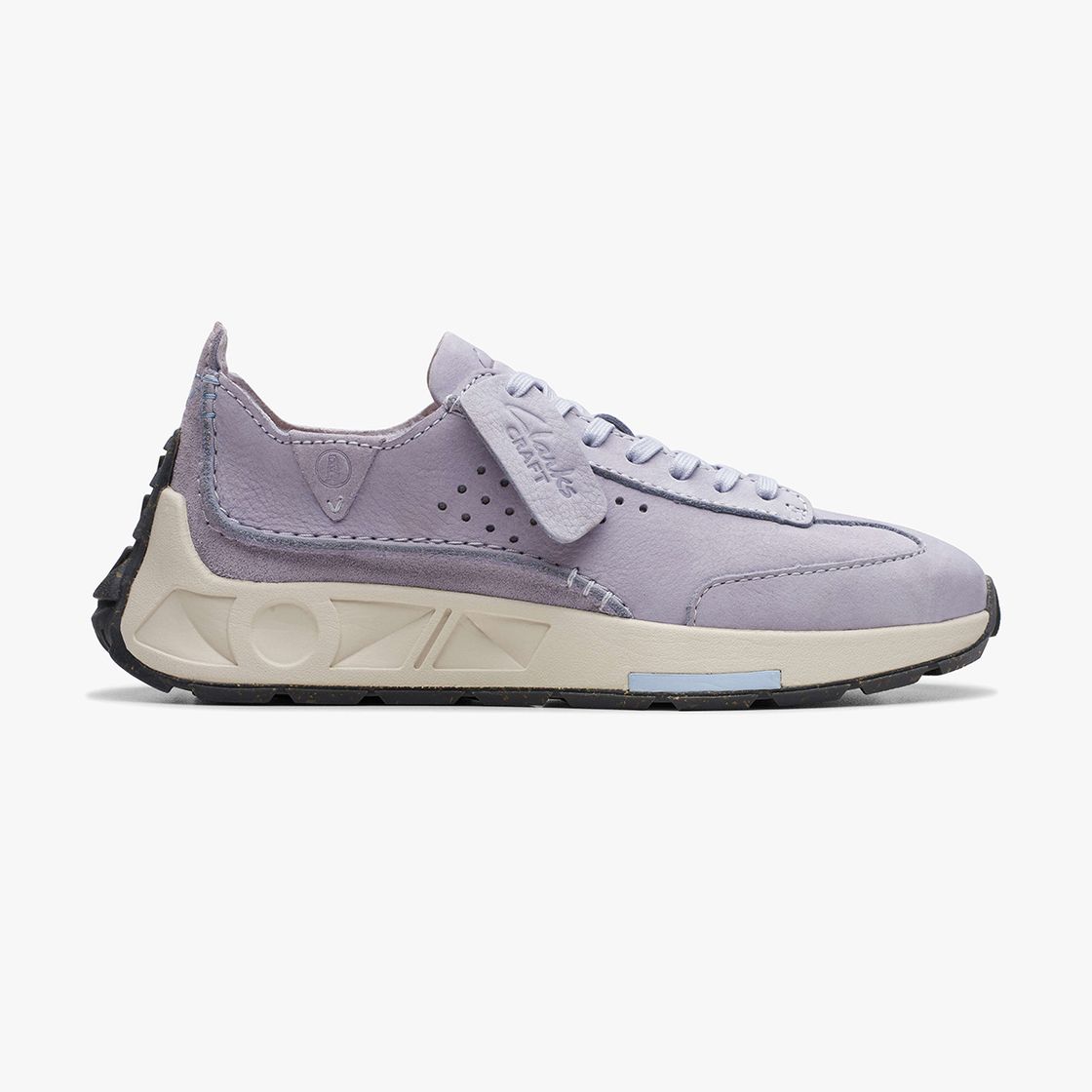 Clarks Craft Speed. Lilac - Purple - Back view