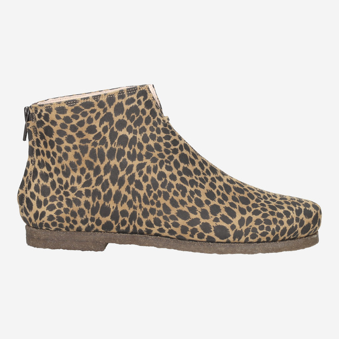 Lüke Marton LOWBOOT - Brown combined - Back view