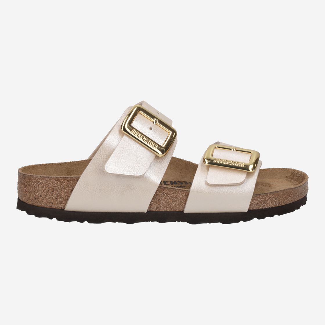 birkenstock SYDNEY CUSHION BUCKLE - pearl white - back view