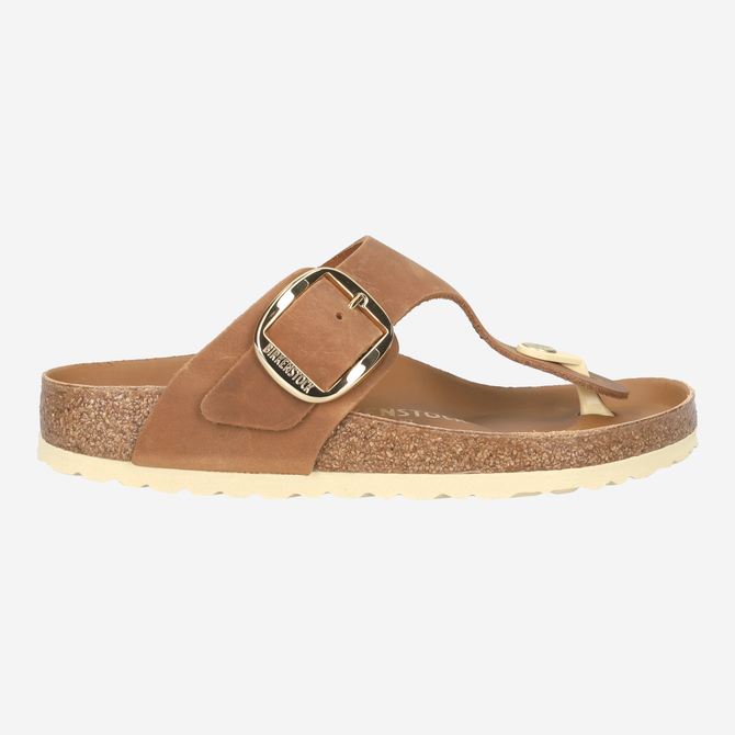 birkenstock GIZEH BIG BUCKLE - Silver - Back view