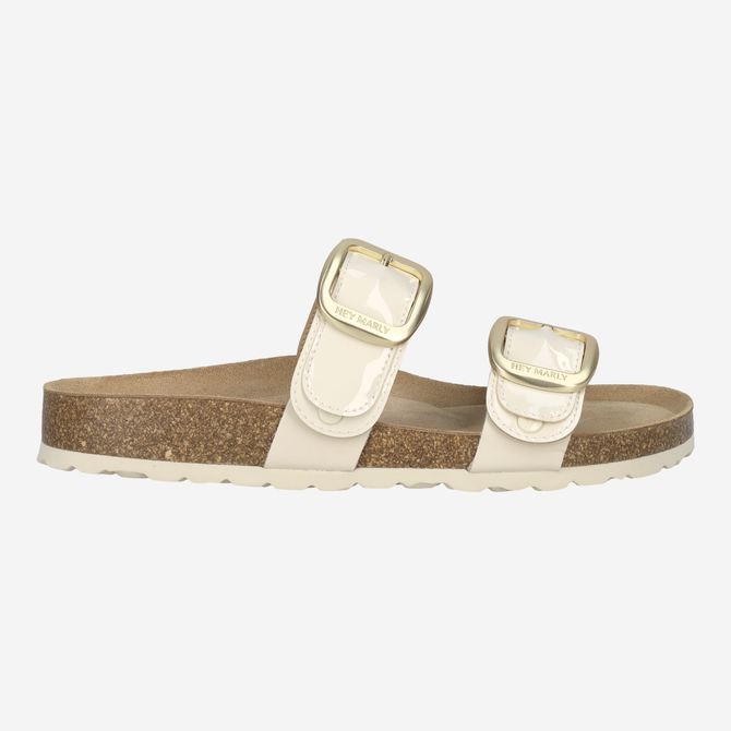 Hey Marley CASUAL CORK - Beige - Back view