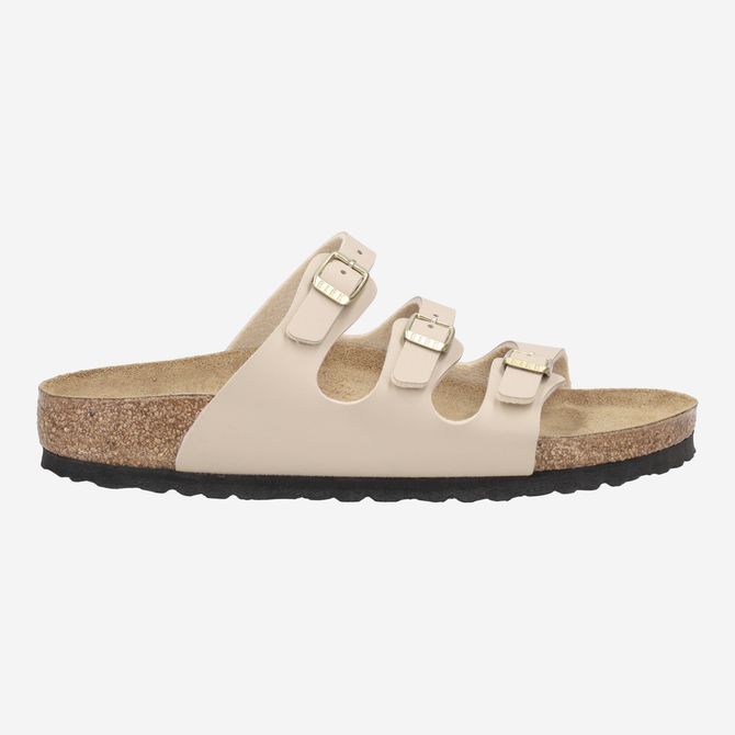 birkenstock FLORIDA BIRKO-FLOR - Beige, light - Back view