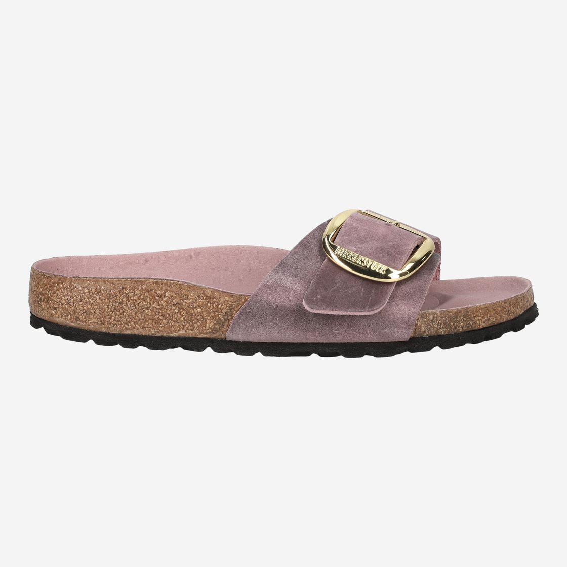 birkenstock MADRID BIG BUCKLENATURAL LEATH - Purple - Back view