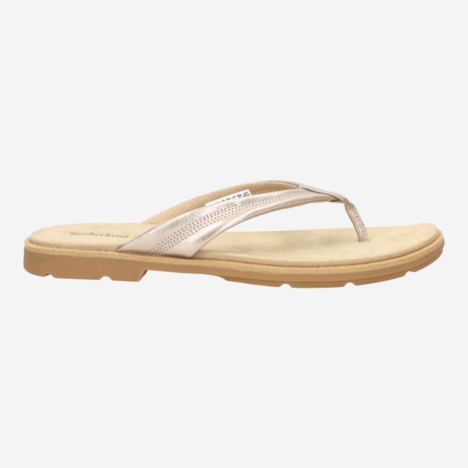 Timberland A2R5F CALISTA BAY THONG SANDAL - Gold - Back view