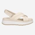 Clarks Tuscan Cross - White - Back view