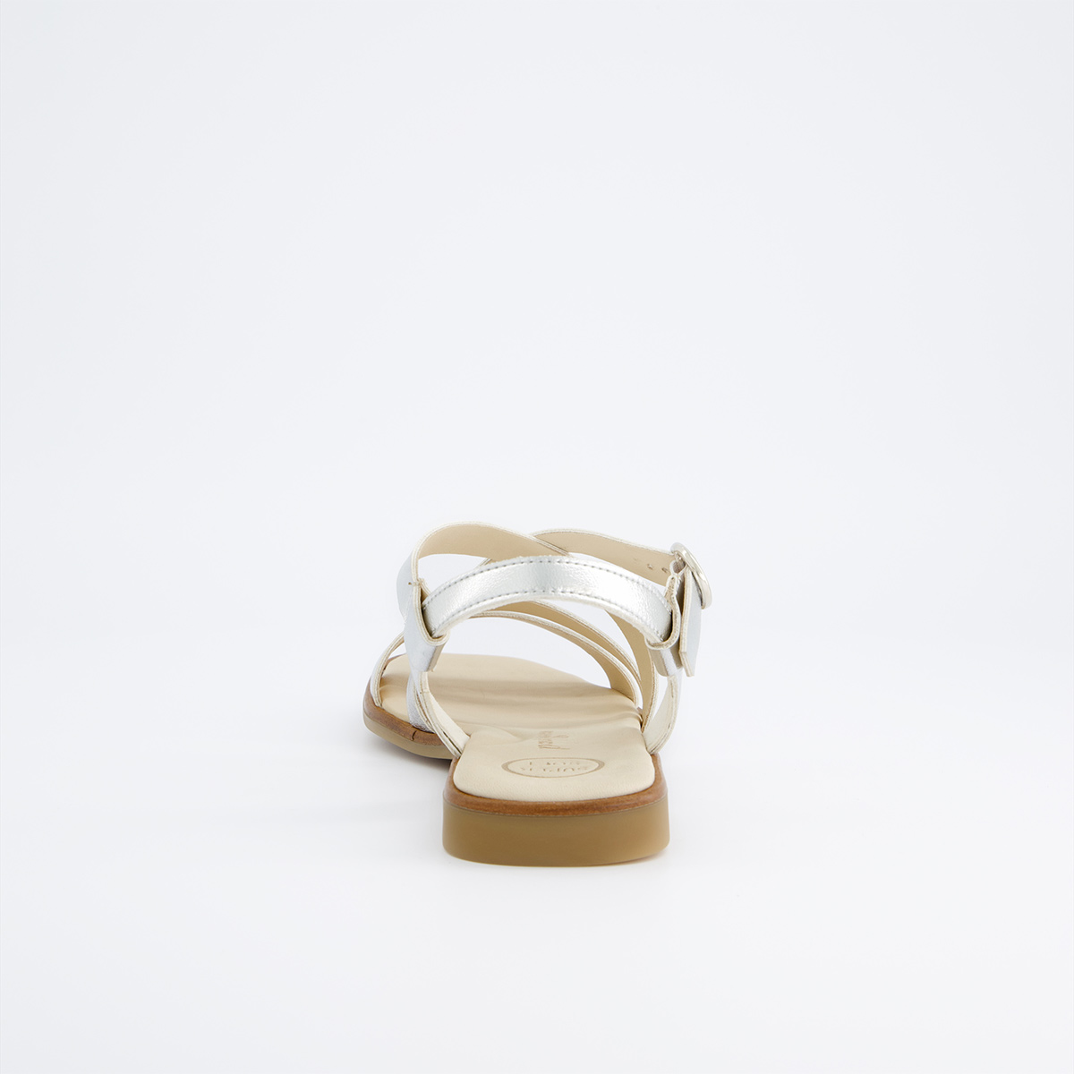 Sandali Paul Green 6096-087 In Pelle Liscia Bianca – Donna, Plantare Morbido, Suola Flessibile, Made In Europe