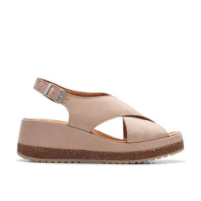 Clarks Kassanda Step - Beige - Back view