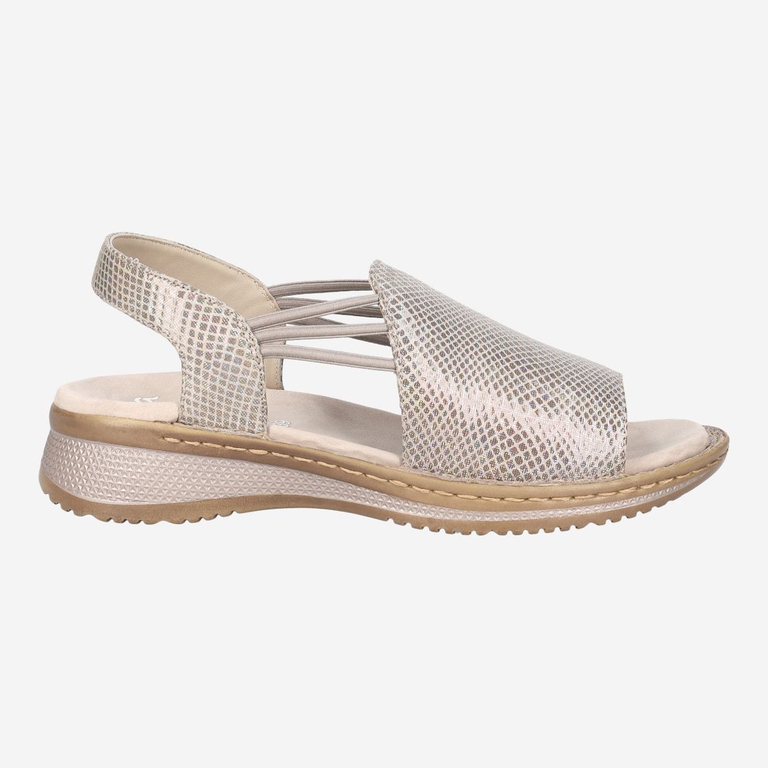 Ara HAWAII 2.0 - Beige, metallic - Back view