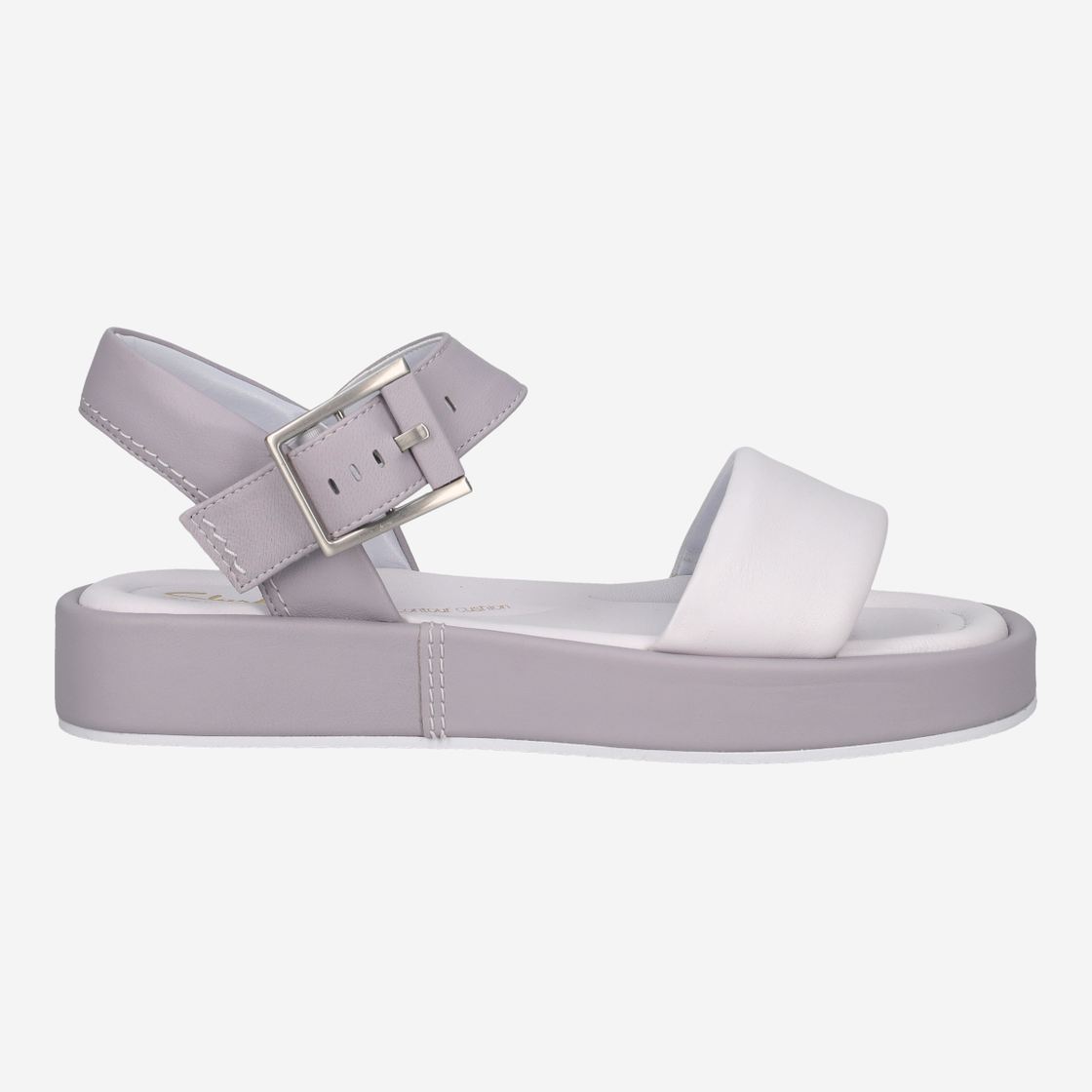 Clarks Alda Strap - Purple - Back view