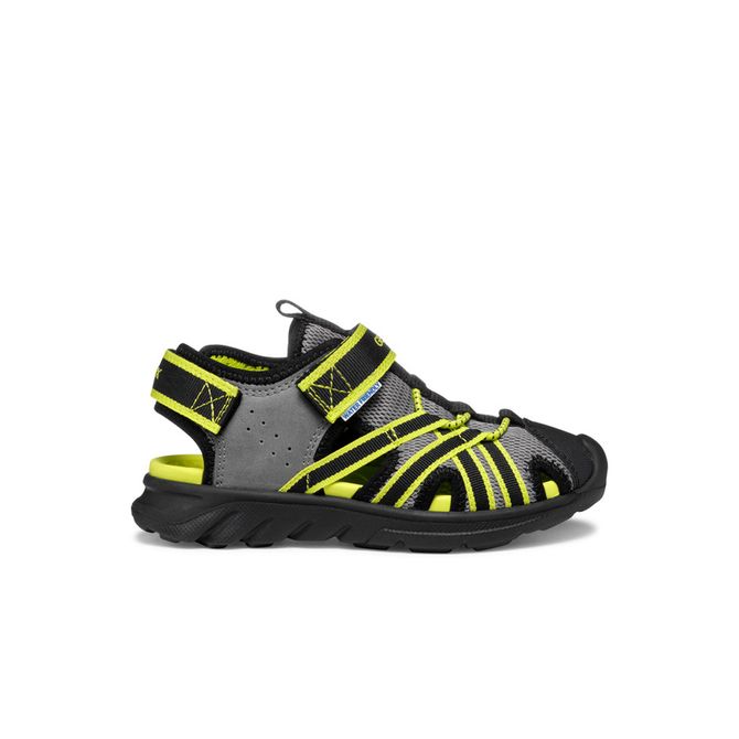 Geox SANDAL AIRADYUM - Black, combined - Back view