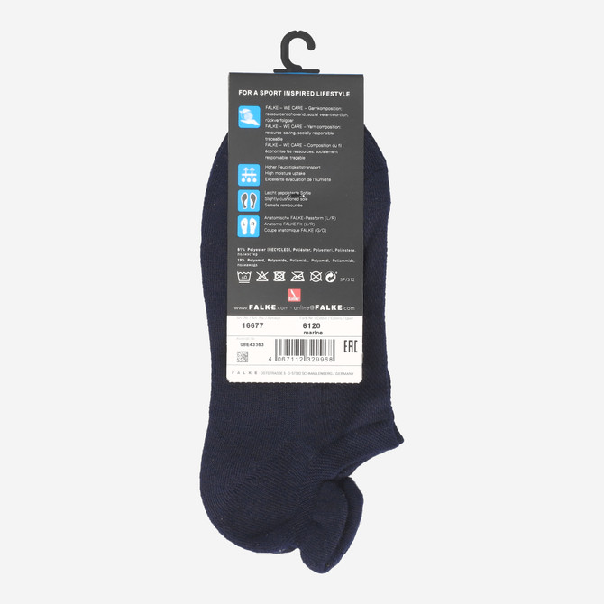 Fine stockings Cool Kick - Blue - Back view