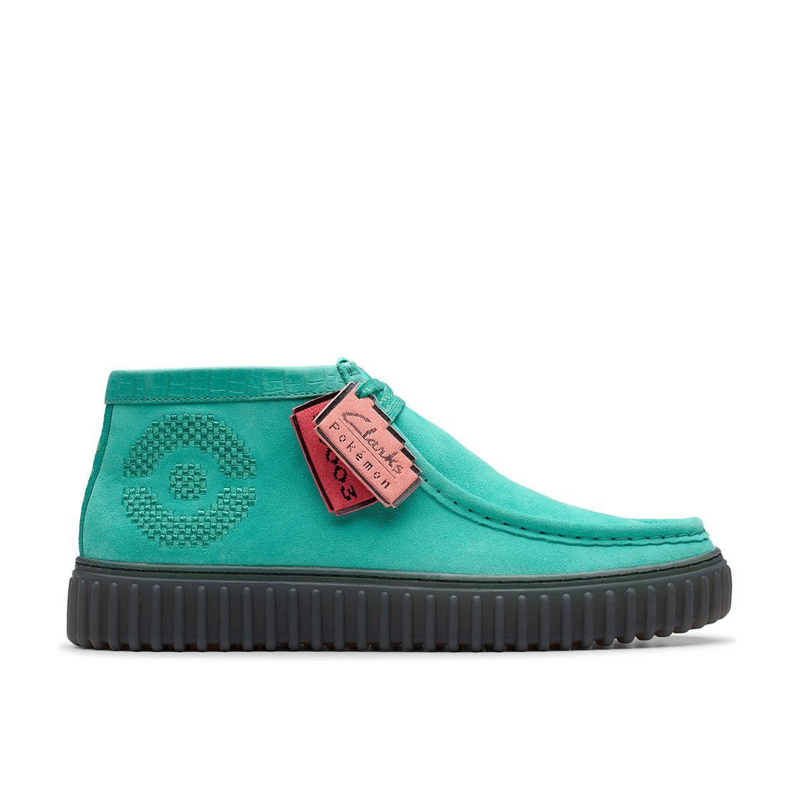 Clarks TorhillExplore - Green - Back view