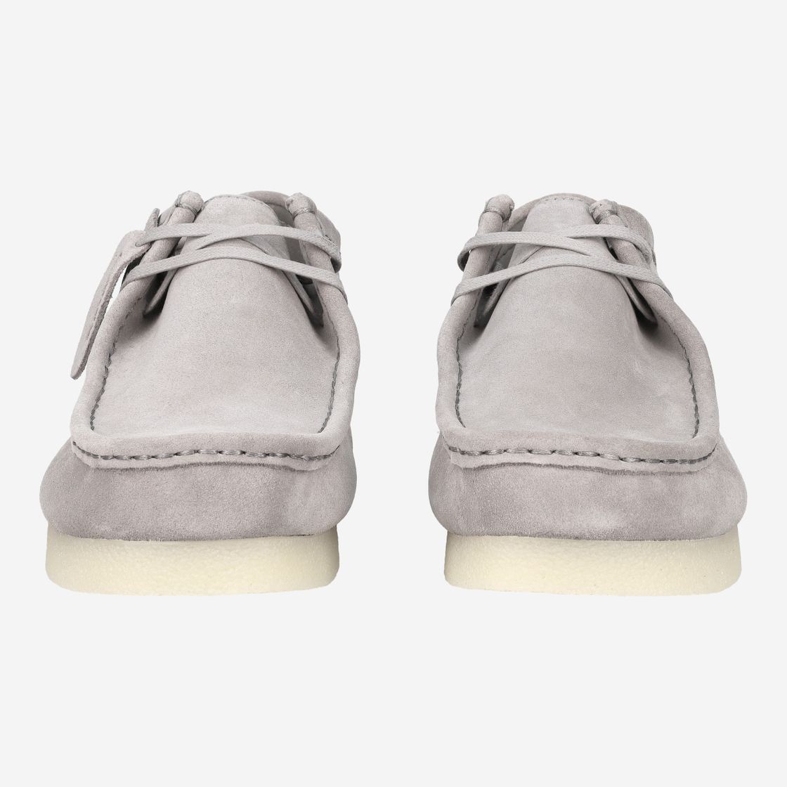 Clarks WallabeeEVO - Gray - Front view