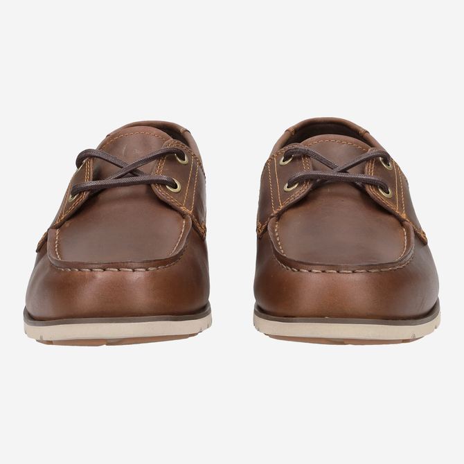 Timberland A42X7 Grafton Bay LACE UP SHOE - Brown - Front view