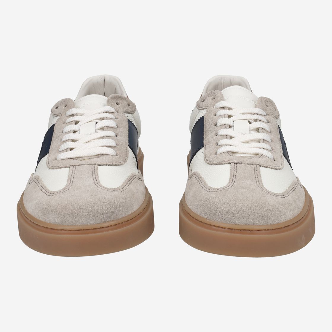 La Martina HERITAGE SNEAKER - White,combined - Front view