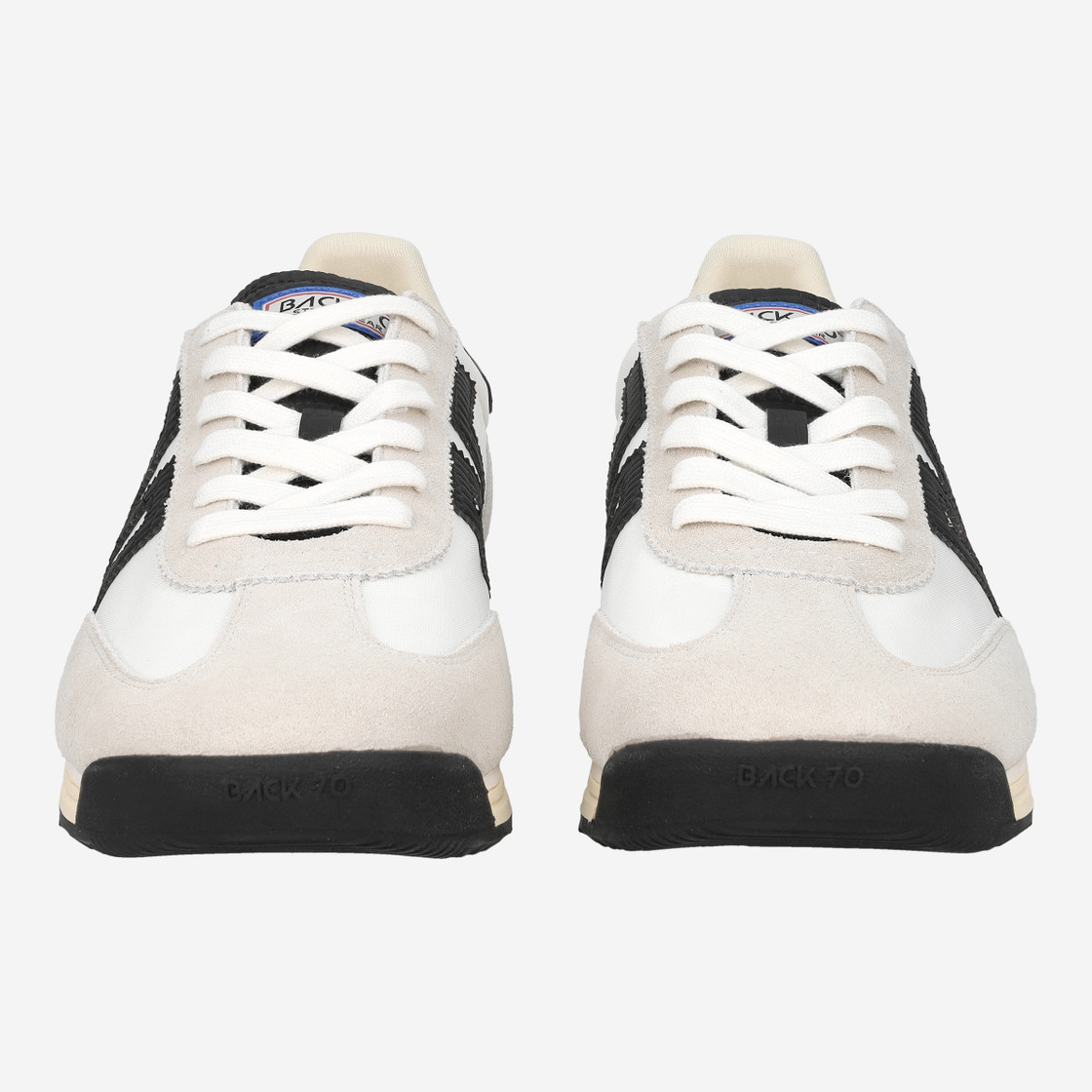 BACK 70 JOGGER - White, combined - Front view