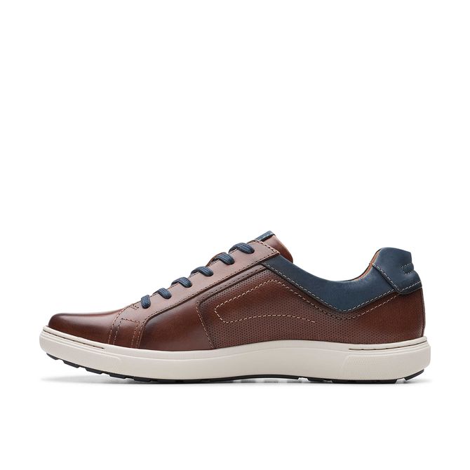 Clarks Mapstone Lace - Brown - Front view