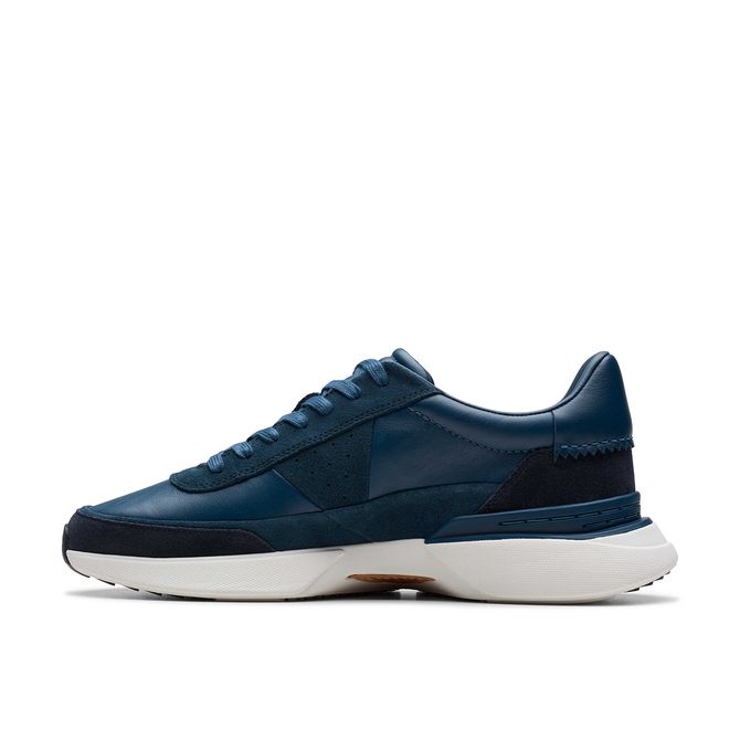 Clarks Craft Pace - Blue - Front view