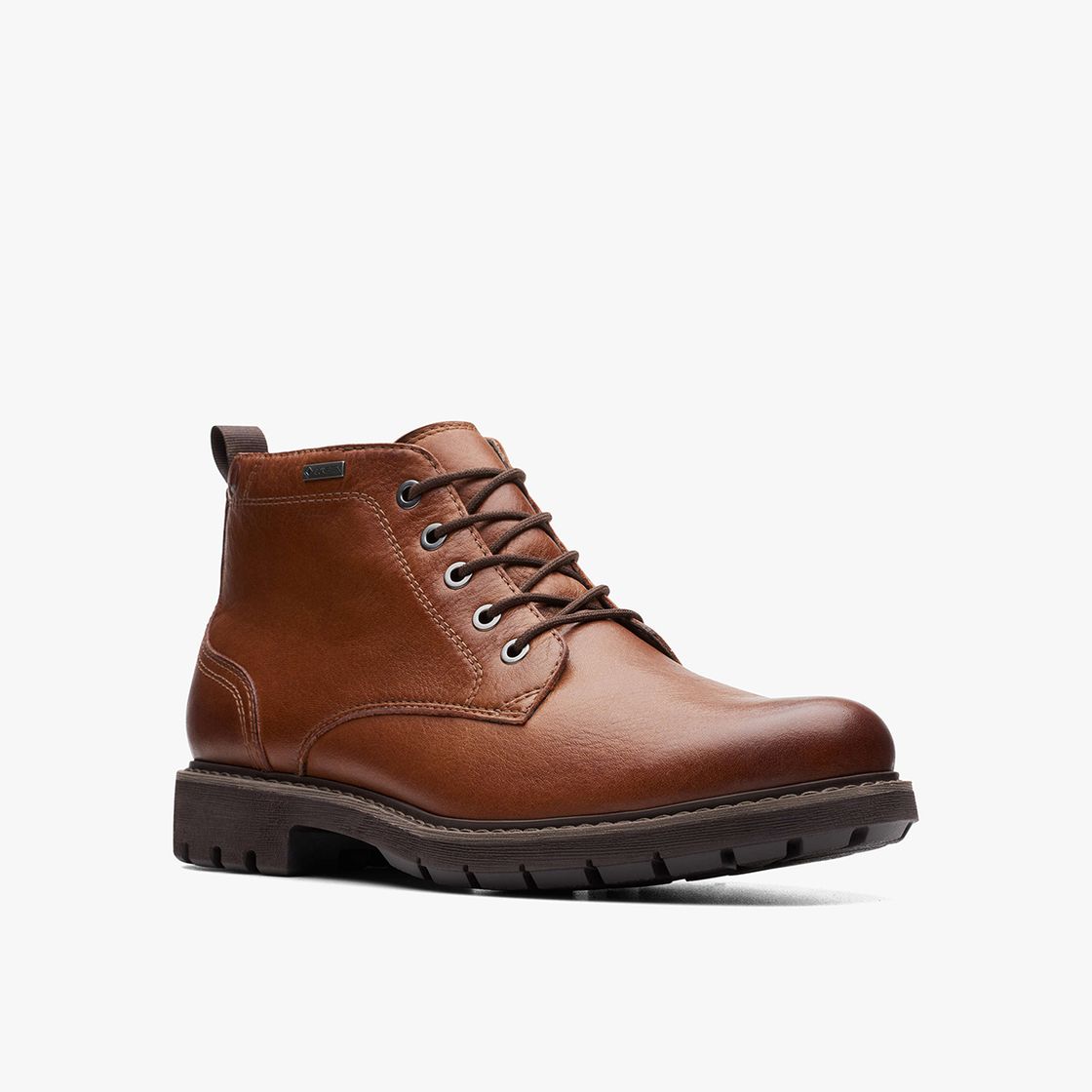 Clarks Batcombe Mix GTX - Brown - Front view