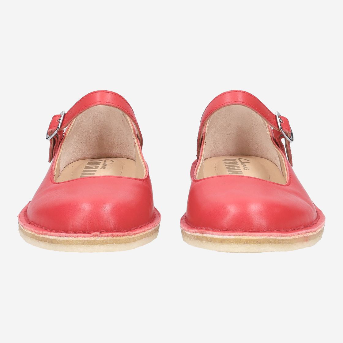 Clarks Desert Jane - Red - Front view