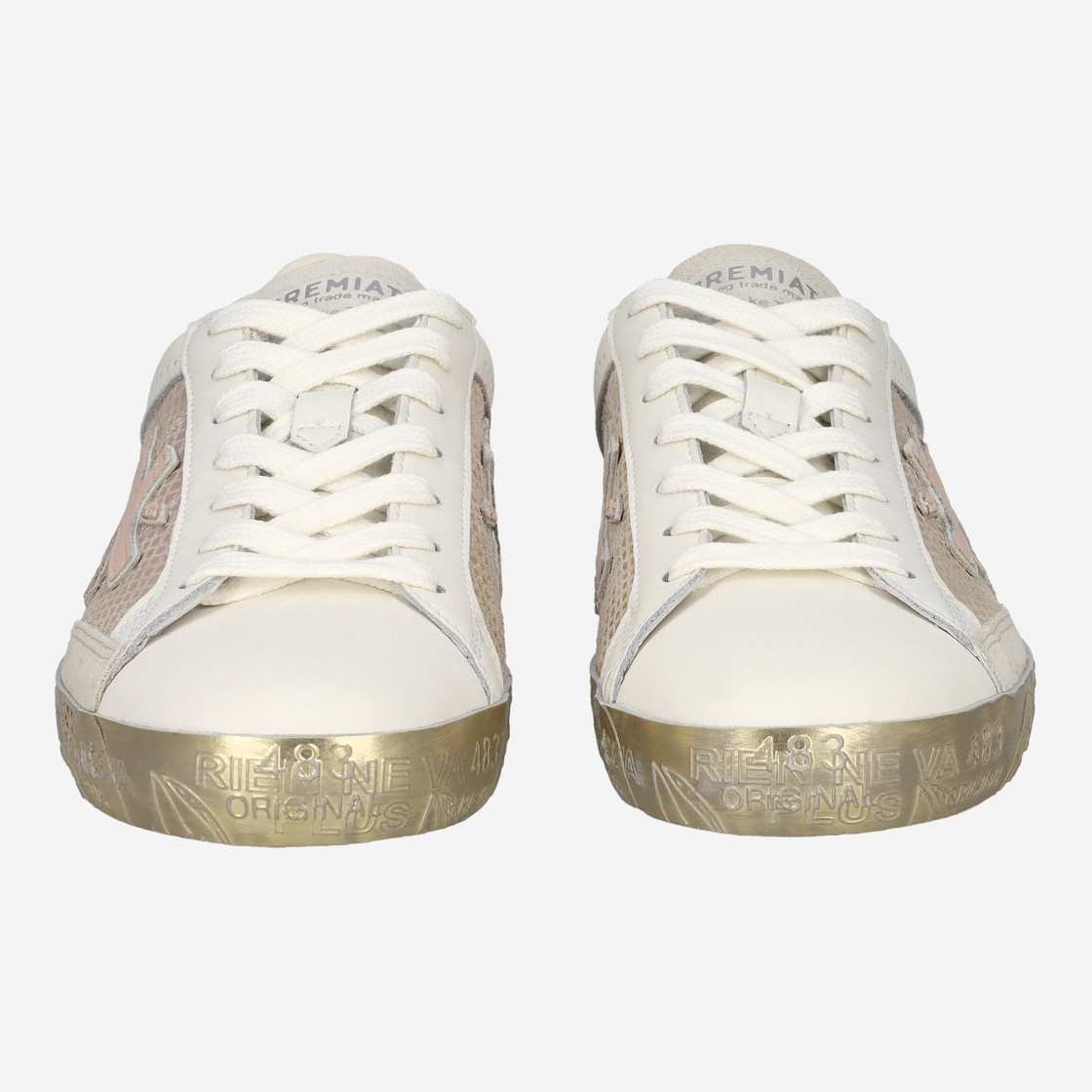 Premiata STEVEN-D - White - Front view