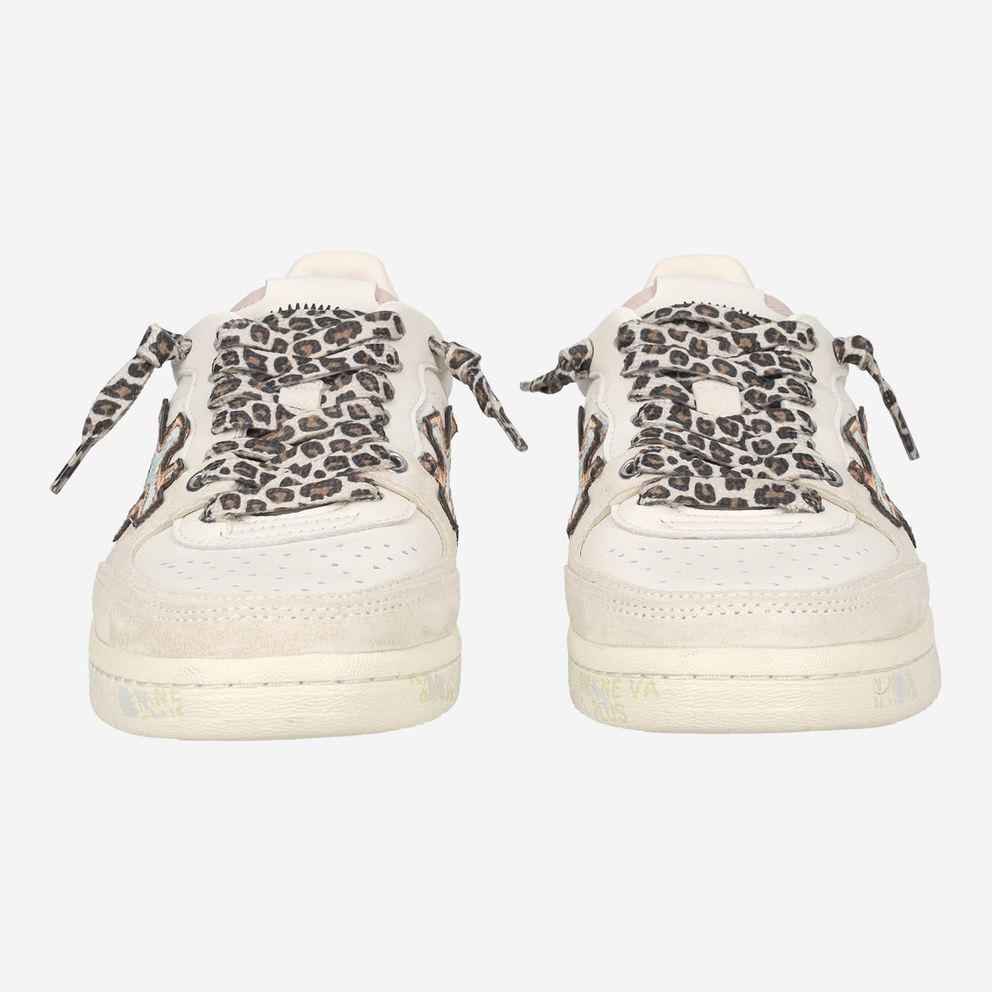 Premiata CLAYD - White, combined - Front view