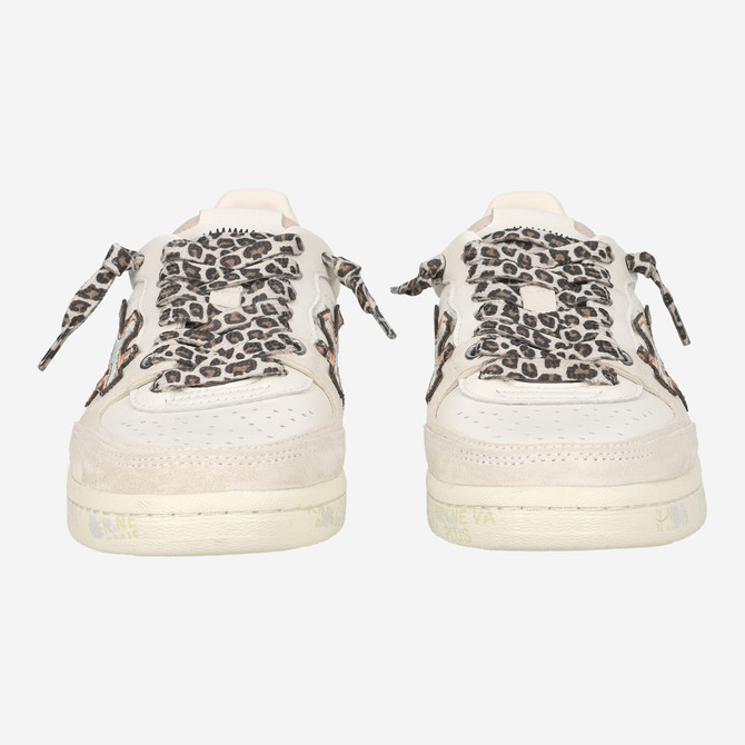 Premiata CLAYD - White, combined - Front view