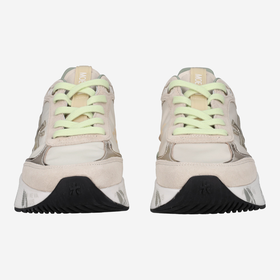 Premiata MOERUN-D - Beige - Front view