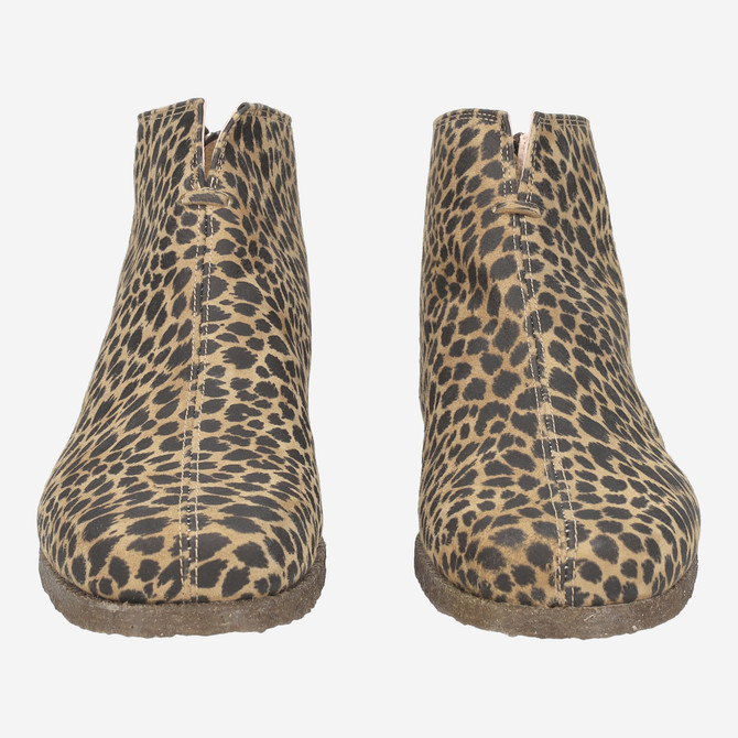 Lüke Marton LOWBOOT - Brown combined - Front view