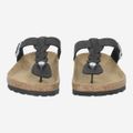 birkenstock GIZEH - Black - Front view
