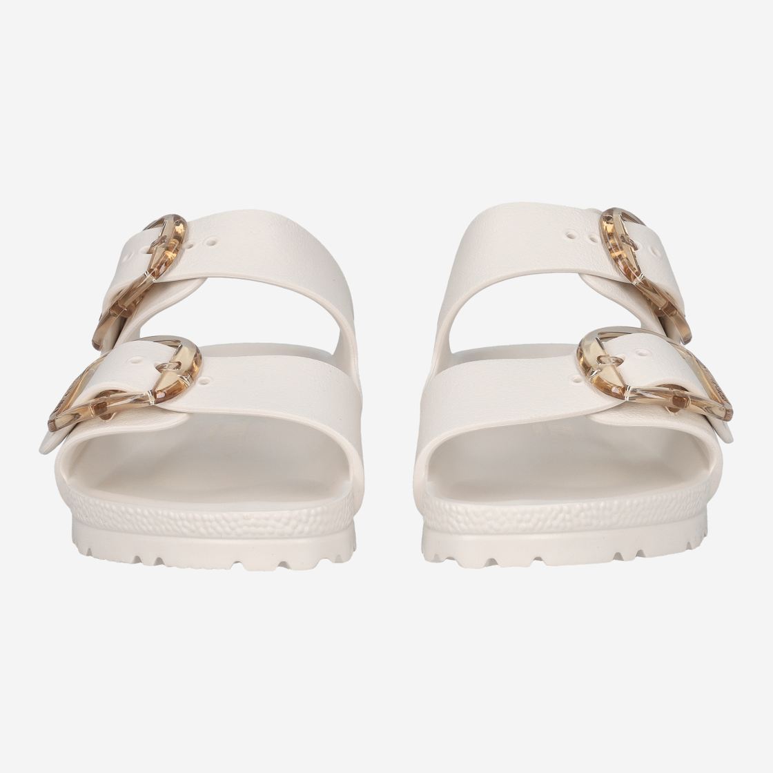 birkenstock ARIZONA BIG BUCKLE EVA - White - Front view