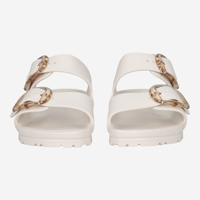 birkenstock ARIZONA BIG BUCKLE EVA - White - Front view