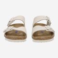 birkenstock ARIZONA SOFT FOOTBEDSUEDE LEAT - Gray - Front view