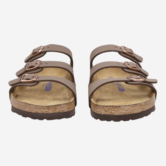 birkenstock FLORIDA SOFT FOOTBEDBIRKO-FLOR - Brown - Front view