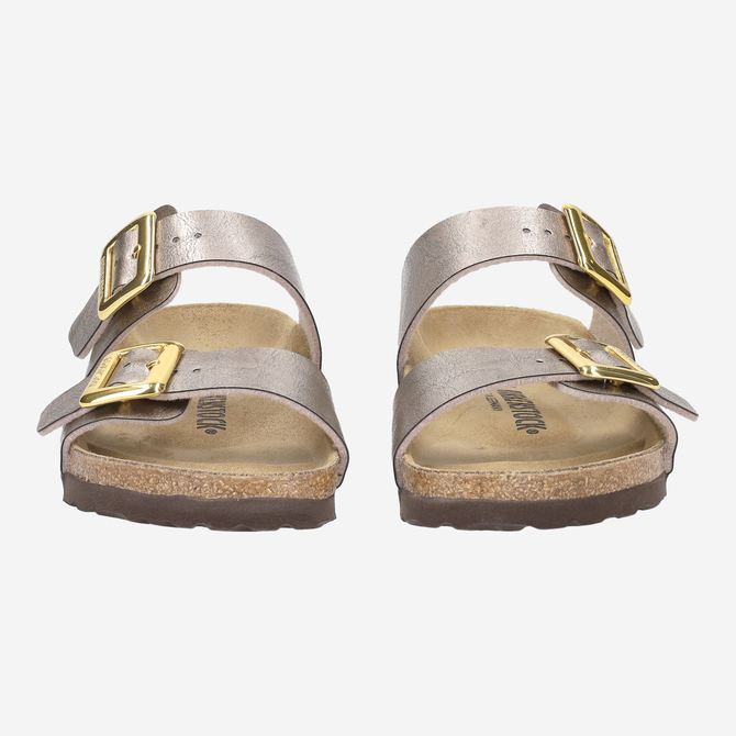 birkenstock SYDNEY CUSHION BUCKLE - Beige - Front view