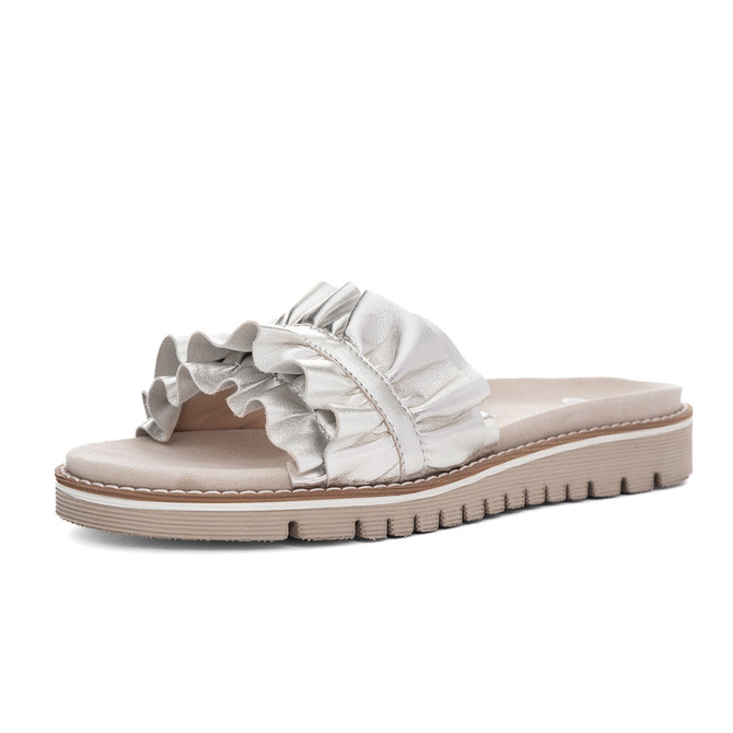 Ara KENT-SPORT-S - Beige, metallic - Front view