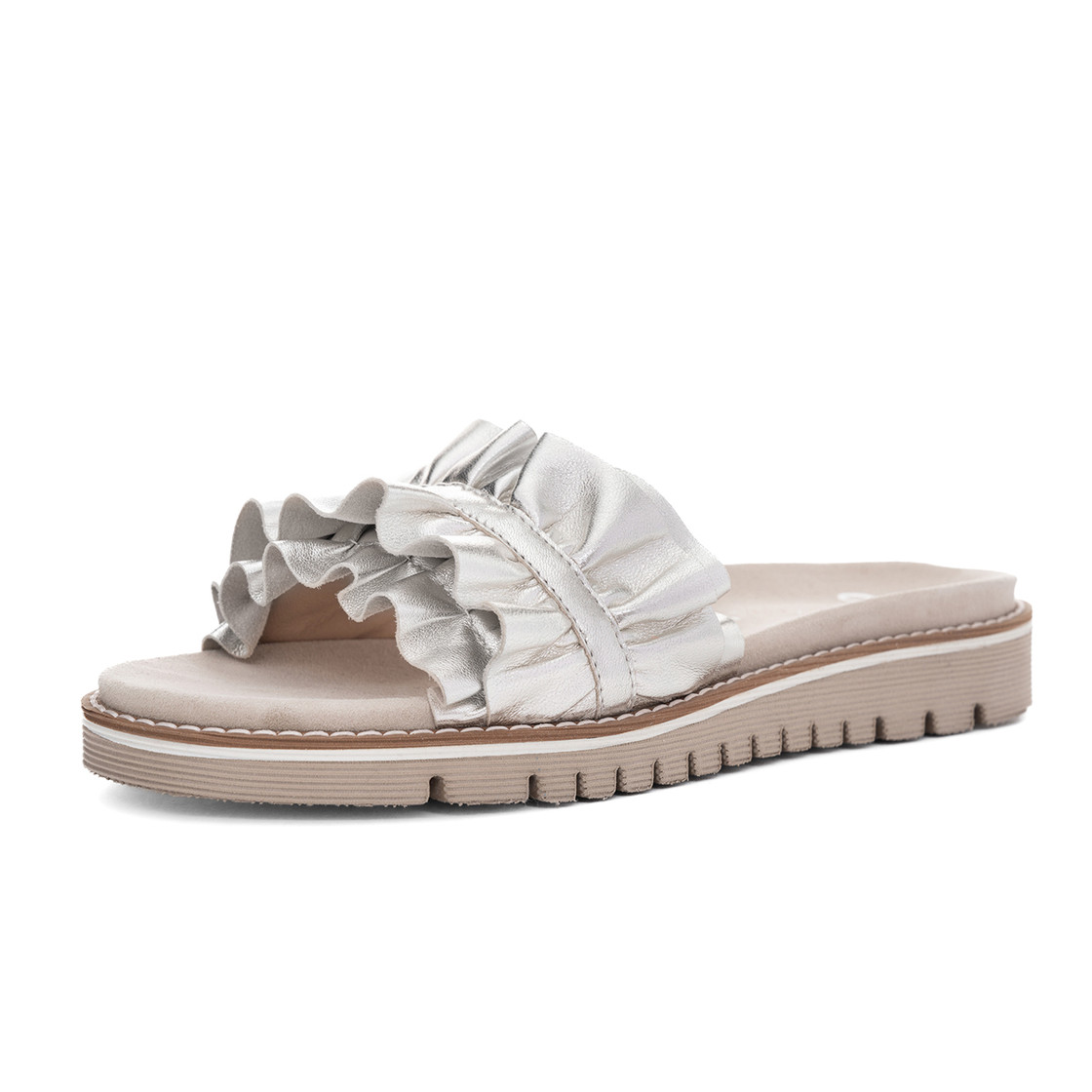 Ara KENT-SPORT-S - Beige, metallic - Front view