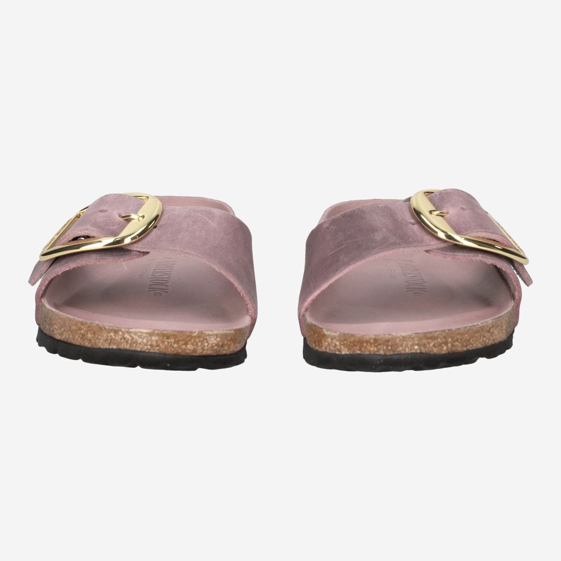 birkenstock MADRID BIG BUCKLENATURAL LEATH - Purple - Front view