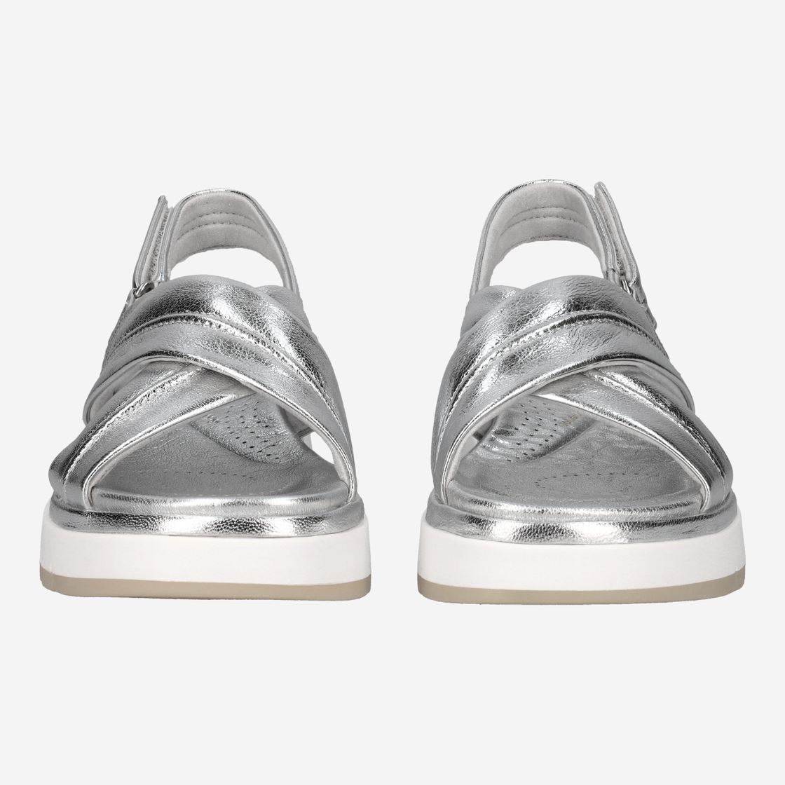 Clarks Tuscan Cross - Silver - Front view