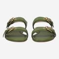 Attilio Giusti SUMMER MULTI BUCKLES - Green - Front view