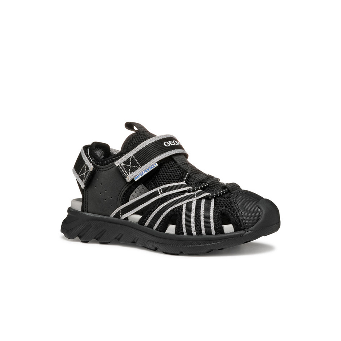 Geox SANDAL AIRADYUM - Black - Front view