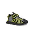 Geox SANDAL AIRADYUM - Black, combined - Front view