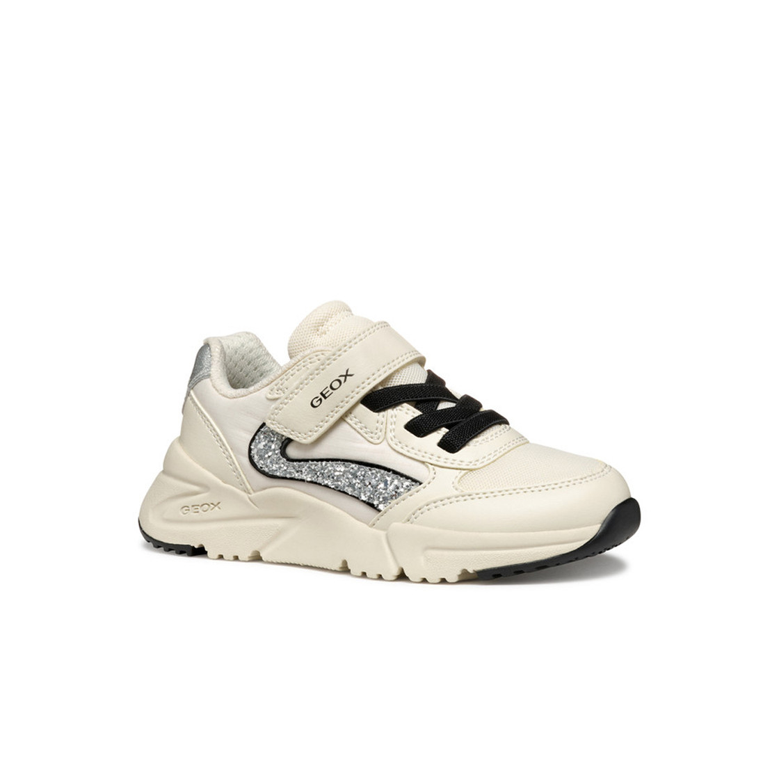 Geox LOFTUS GIRL - White - Front View
