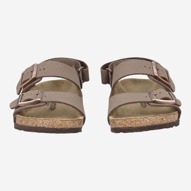 birkenstock MILANO KIDS BIRKOFLOR - Brown - Front view