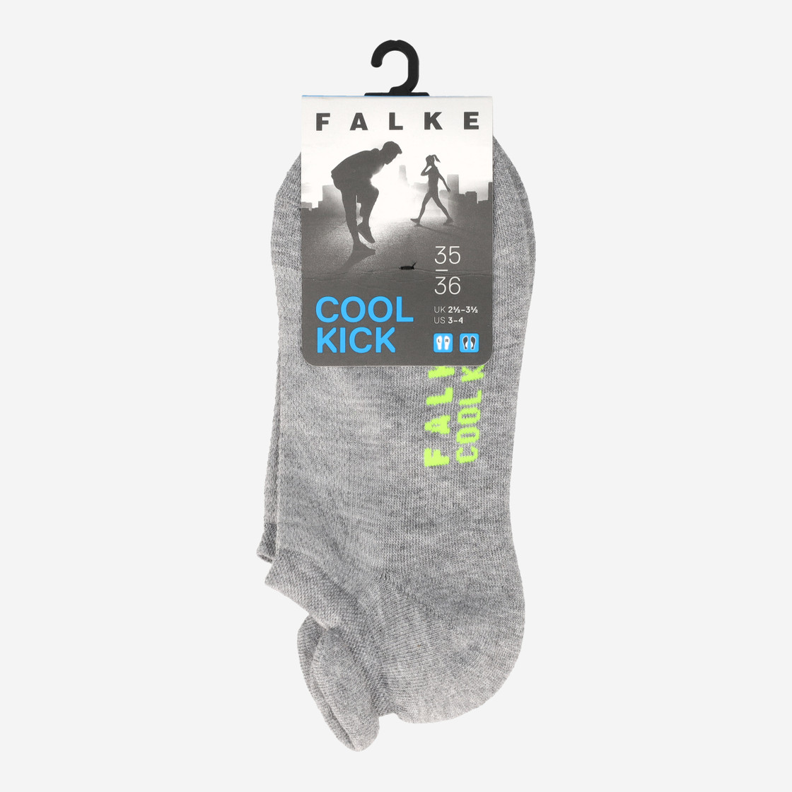 Fine stockings Cool Kick - Gray - Front view