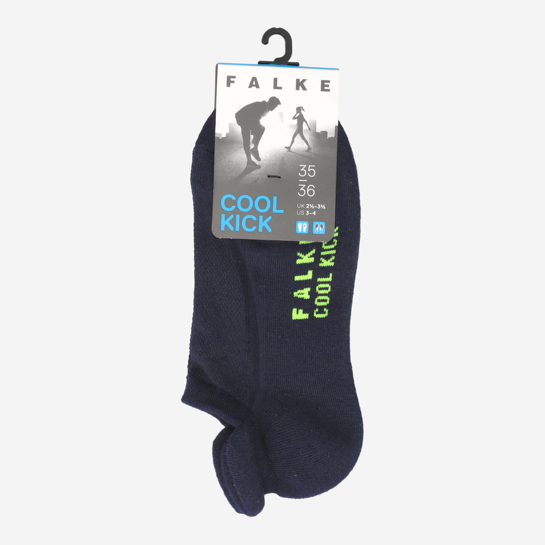 Fine stockings Cool Kick - Blue - Front view