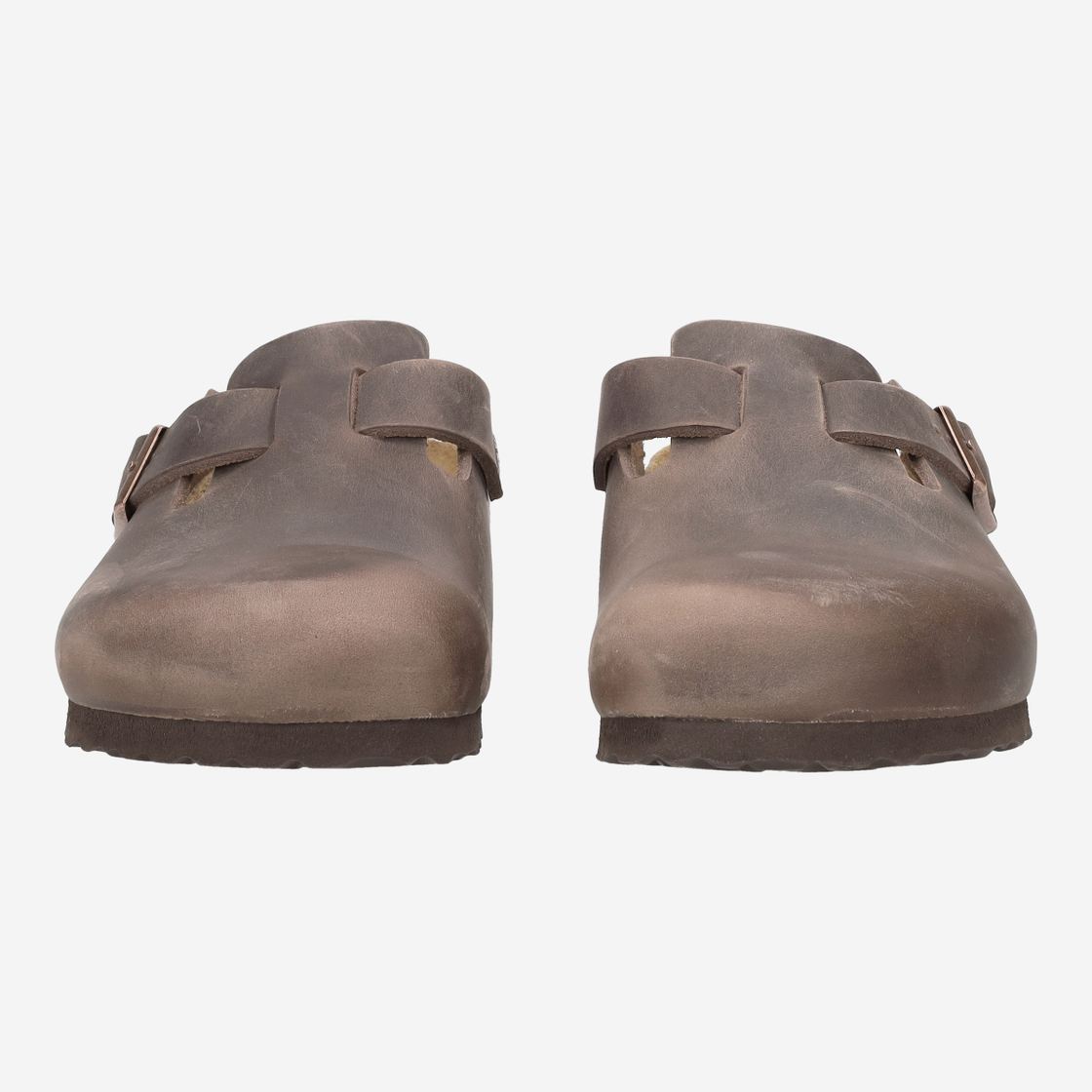 birkenstock BOSTON SOFT FOOTBED - Brown - Front view