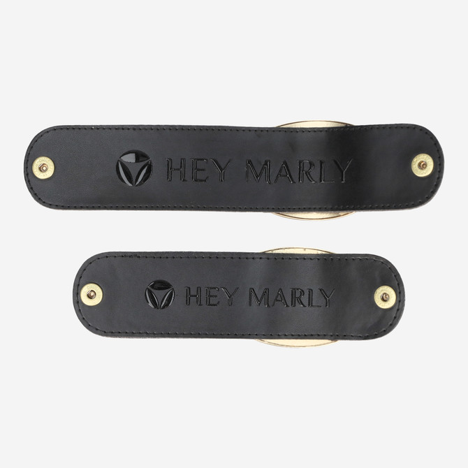Hey Marley CITY GLOSS - Black - Side view