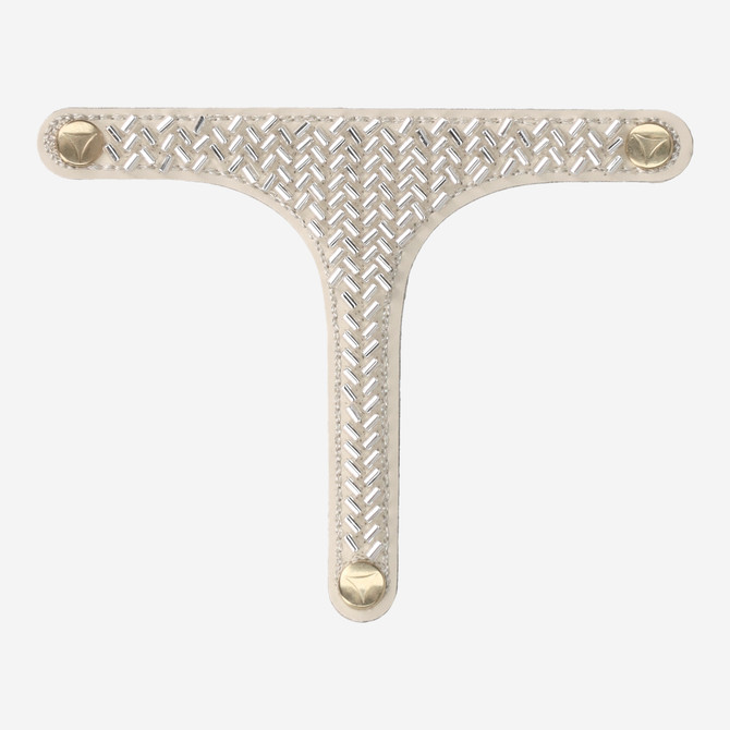 Hey Marley METALLIC BEADS - Beige - Side view