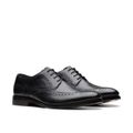 Clarks CraftJames Tip - Black - Side view